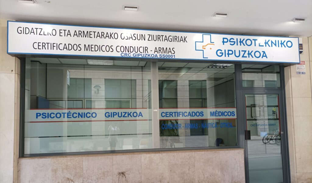 Centro Psicotécnico en Donostia